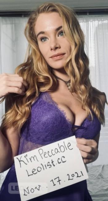 Kim Peccable, 29 Caucasian/White female escort, Vancouver